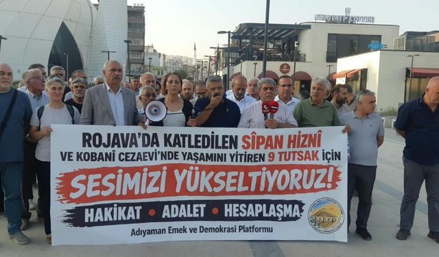 Adıyaman Emek ve Demokrasi Platformu'ndan Suriye için diyalog ve barış çağrısı