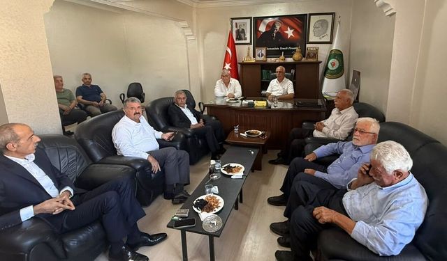 Adıyaman Ziraat Odaları İl Koordinasyon Kurulu Kahta'da toplandı