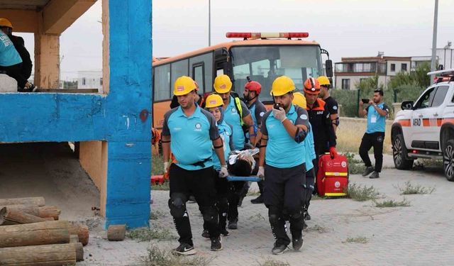 UMKE Ekipleri Adıyaman’da Deprem Tatbikatı Yaptı