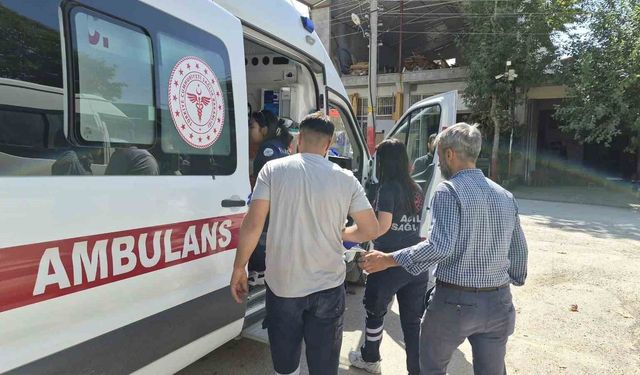 Adıyaman'da devrilen motosikletin sürücüsü yaralandı