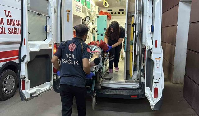 Otomobil ile motosiklet çarpıştı: 2 yaralı