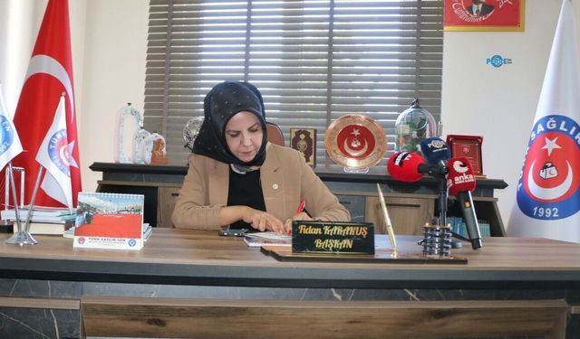 Başkan Fidan Karakuş: 'Onlar insan hayatı için mücadele ediyor'