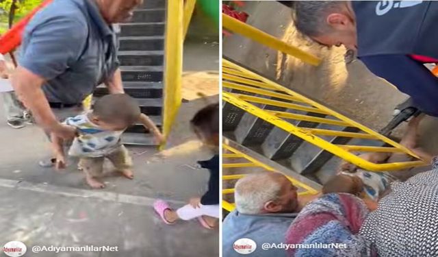 Gölbaşı’nda Ayağı Sıkışan Çocuk İtfaiye Tarafından Kurtarıldı