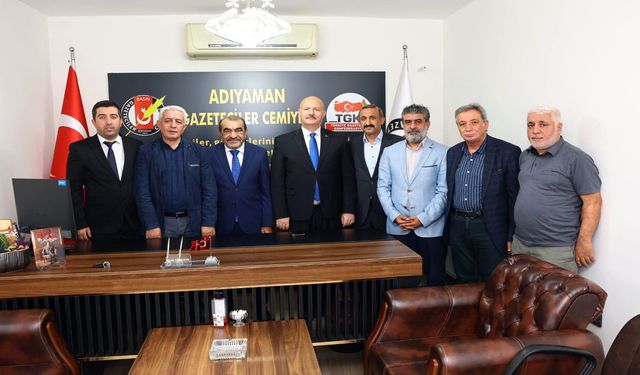 Adıyaman Valisi Abdullah Küçük’ten AGC’ye iade-i ziyaret