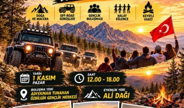 Adıyaman'da doğa ve macera tutkunları 'PERRE Offroad' etkinliğinde buluşacak