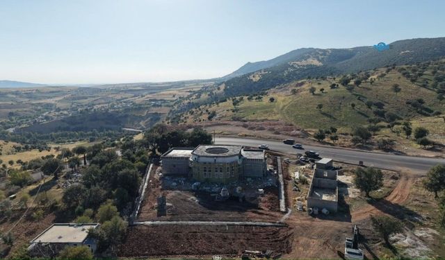 Adıyaman'da Kömür Cemevi projesinin yapım çalışmaları devam ediyor