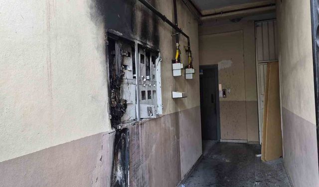 Adıyaman'da elektrik panosunda çıkan yangın korkuttu