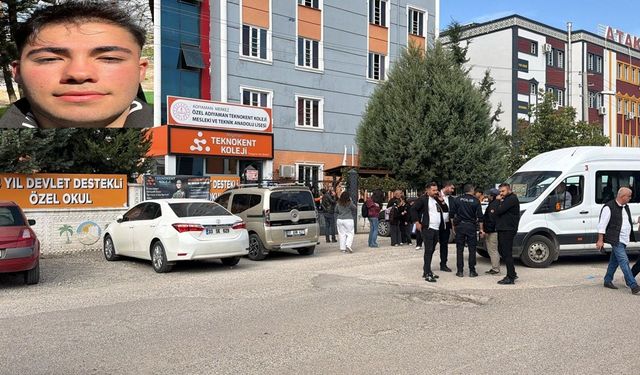 Adıyaman'da özel okulda 5. kattan atladığı iddia edilen öğrenci hayatını kaybetti