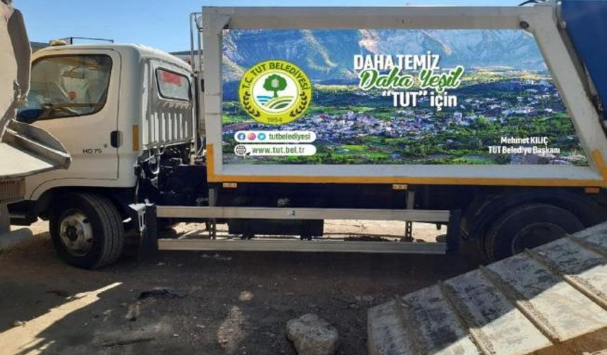 İzmir'den Tut Belediyesine hibe araç