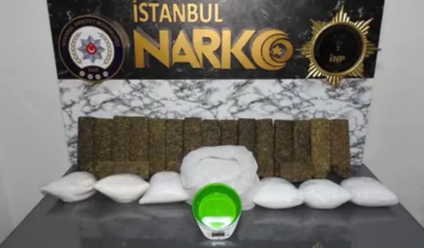 İstanbul'da dev uyuşturucu operasyon: 151 gözaltı
