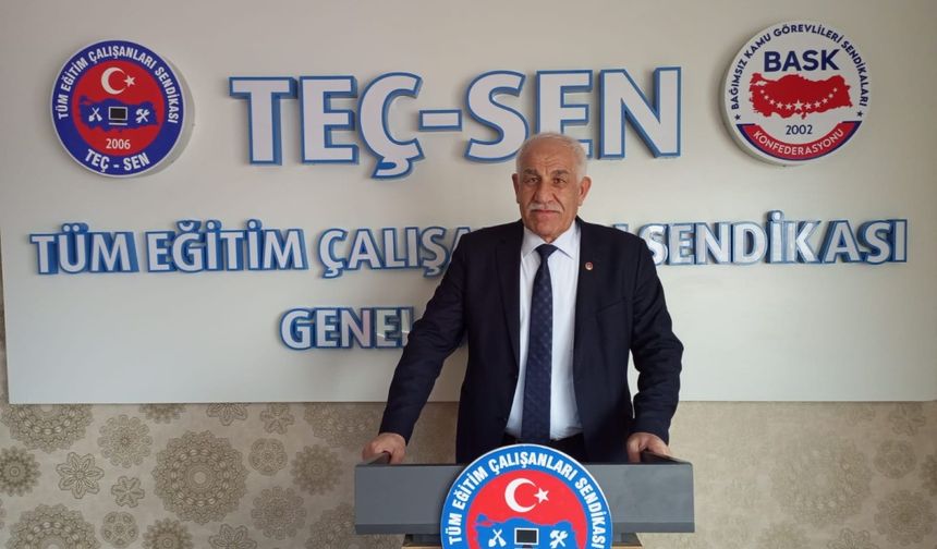 Başkan Mehmet Teker'den yüksek faiz açıklaması