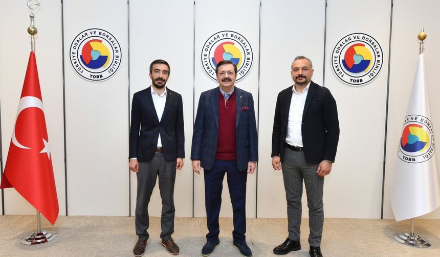 Başkan Torunoğlu'ndan Hisarcıklıoğlu'na ziyaret 