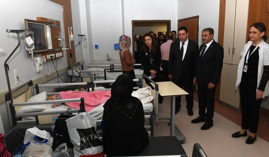 Vali Hasan Şıldak Devlet Hastanelerini denetledi