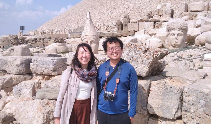 Çinli turistler Nemrut’a hayran kaldı 