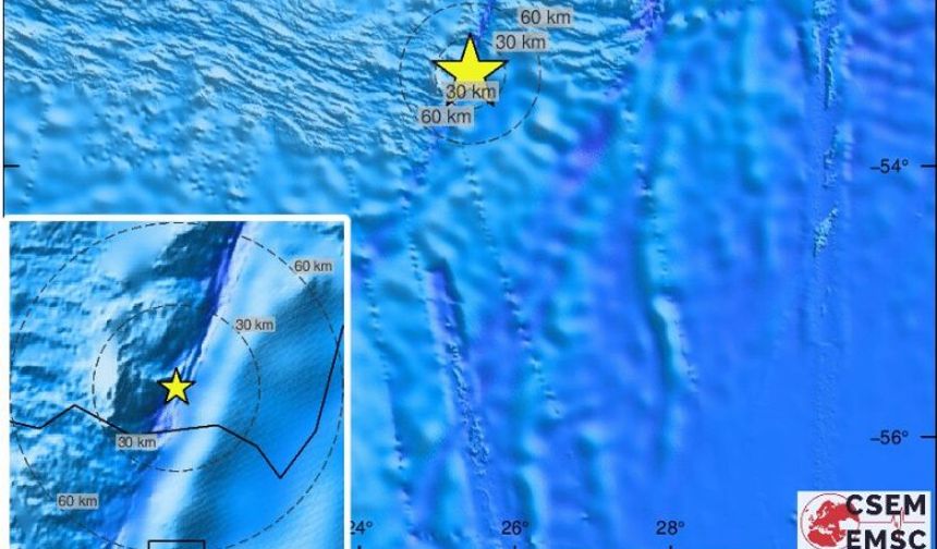 Kuzey Afrika'da 6,5 büyüklüğünde deprem