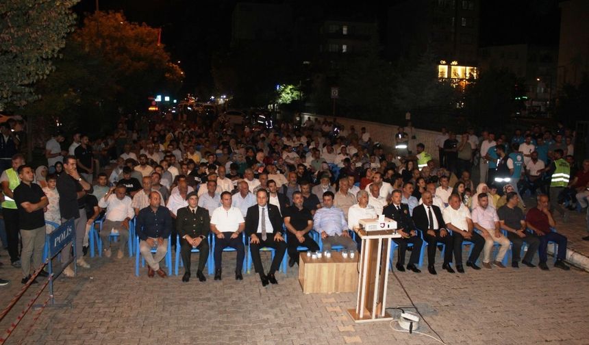 Kahta'da 15 Temmuz Demokrasi ve Milli Birlik Günü kutlandı