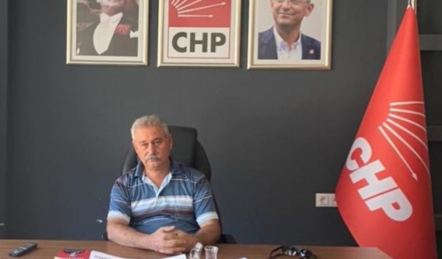 CHP Besni İlçe Başkanı Asım Öcal: 'Yaşasın Cumhuriyet'