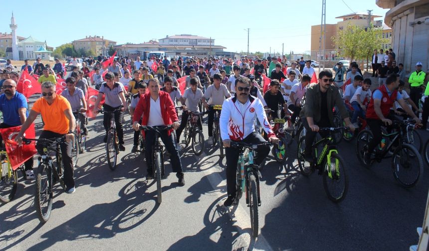 Kahta'da Avrupa Spor Haftası'nda bisiklet etkinliği coşkusu 