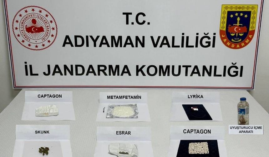 Adıyaman Jandarma’sından Ekim ayı uyuşturucu raporu: 71 şüpheli gözaltında, 3 tutuklama 