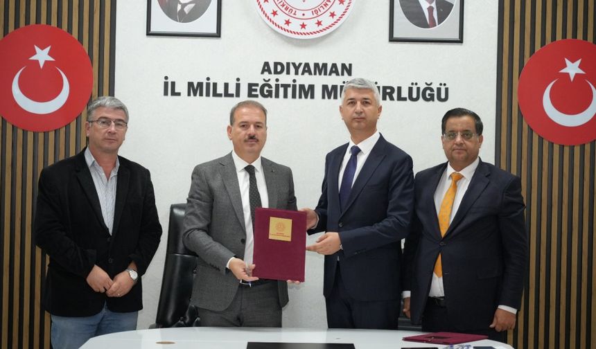 Adıyaman’da öğrencilere büyük destek: 5 işletme ile iş birliği protokolü imzalandı