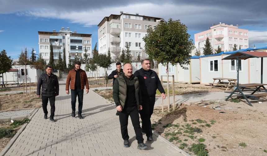 Adıyaman'da konteyner kentler tahliye ediliyor