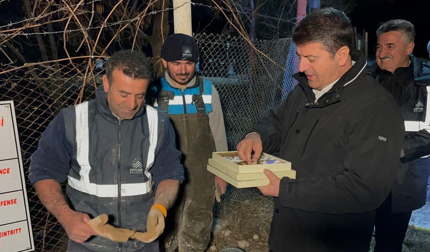 Başkan Tutdere'den yeni yıl müjdesi: TOKİ konutlarındaki 377 aile suya kavuştu