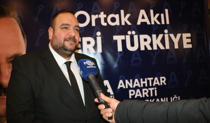 Anahtar Parti Adıyaman İl Başkanı Alsan: 'Çocuklarımızı kaderine terk etmeyeceğiz' 