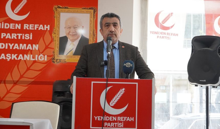 Yeniden Refah Partisi Nisan ayı Adıyaman il divan toplantısı geniş katılımla gerçekleştirildi  - Videolu Haber