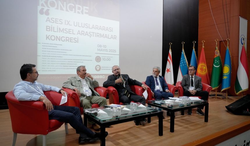Adıyaman Üniversitesi, ASES IX. Uluslararası Bilimsel Araştırmalar Kongresi’ne ev sahipliği yaptı 