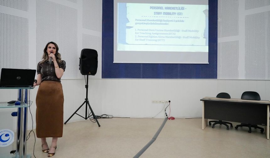 Adıyaman Üniversitesi’nde 'Erasmus+' bilgilendirme günü düzenlendi 
