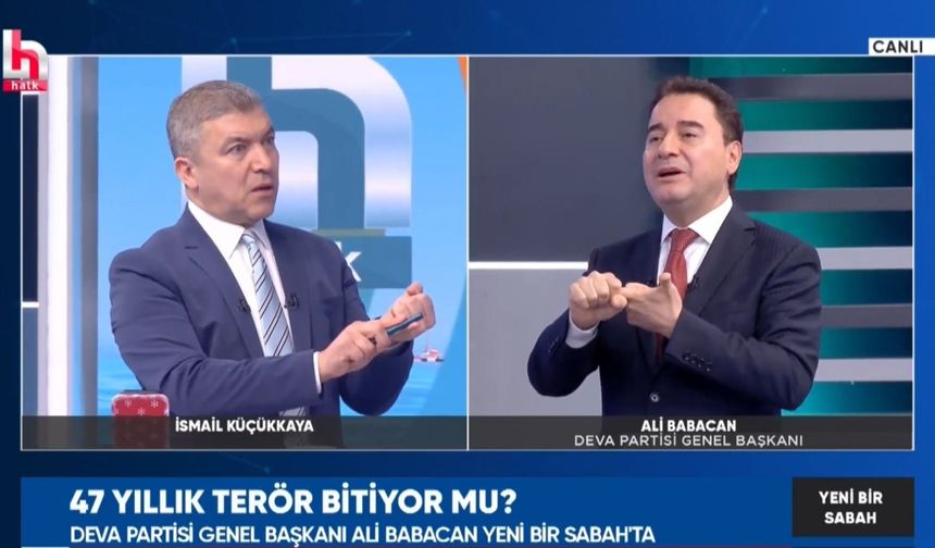 Babacan’dan PKK'nın fesih açıklamasına uyarı: ‘Toplumun sinir uçlarıyla oynanıyor, dikkat edin’ 