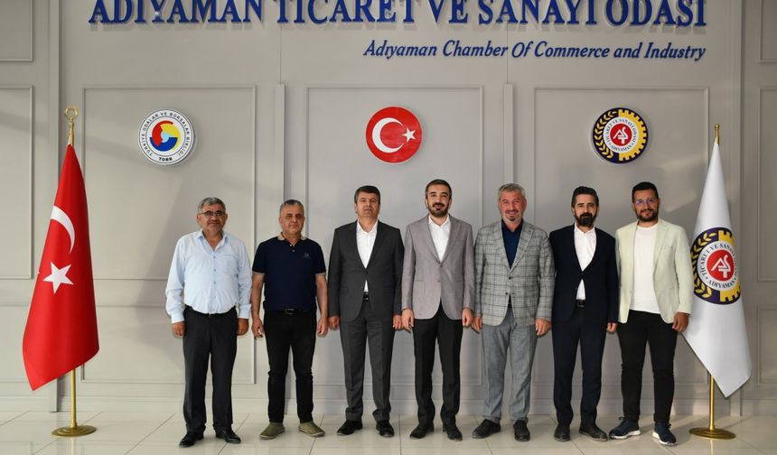 Başkan Tutdere ATSO’yu ziyaret etti 