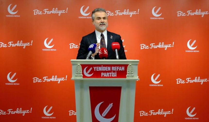 Yeniden Refah Partisi’nden mesafeli duruş: ‘Bu şartlarda komisyona katılmayacağız’ 