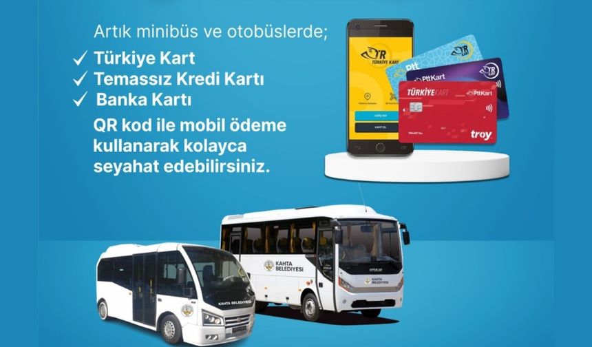 Kahta Belediyesi’nden ulaşımda dijital devrim: Türkiye Kart ve 10 yeni otobüs hizmete giriyor 