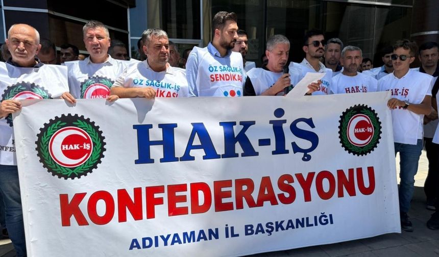 HAK-İŞ Adıyaman’dan 15 Temmuz mesajı: ‘Demokrasiye sahip çıkan milletin zaferi’ 