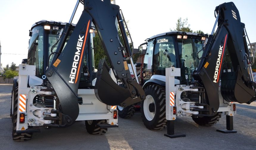 Adıyaman İl Özel İdaresi araç parkını yeni iş makineleriyle güçlendirdi 