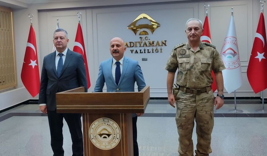Adıyaman’da ‘Güvenlik ve Asayiş Değerlendirme Toplantısı’ gerçekleştirildi  - Videolu Haber