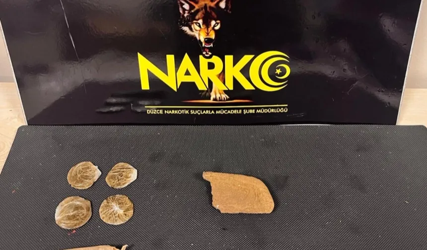 Düzce’de uyuşturucuya 1 tutuklama!