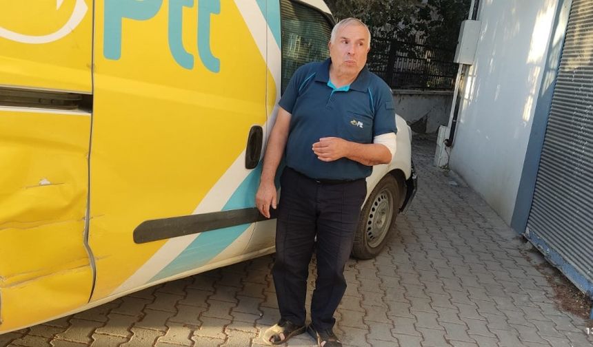 Sincik’te PTT görevlisine çirkin saldırı 