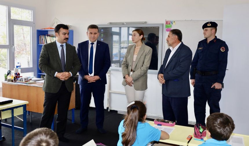 Kahta'da Beşikli Köyü Kefiri İlkokulu hizmete açıldı