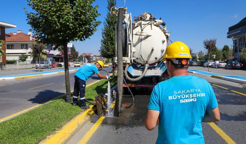 SASKİ'den Kuvvetli Yağış Öncesi Altyapı Temizliği Seferberliği