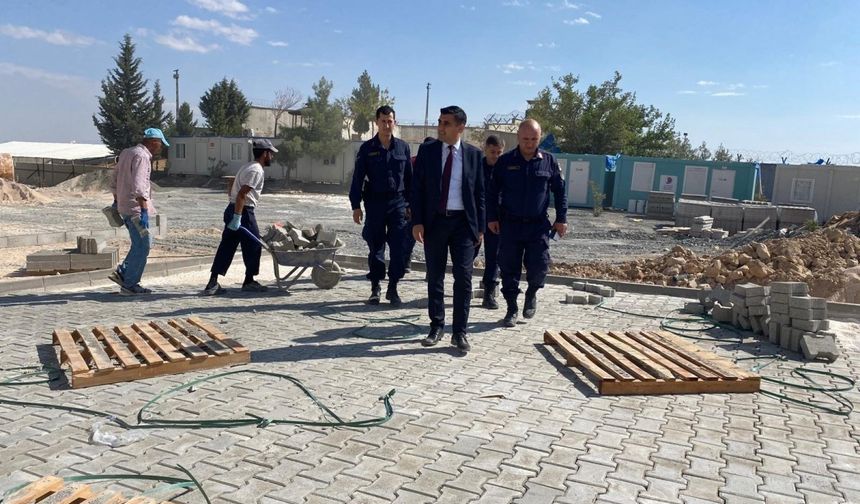 Tut İlçe Jandarma Komutanlığı yeni hizmet binasında sona gelindi