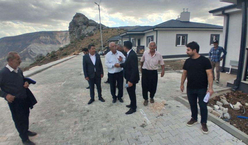 Tut'ta, Çiftlik Köyü Merkezi ve Akbel Mezrası deprem konutlarında anahtar teslimi gerçekleştirildi