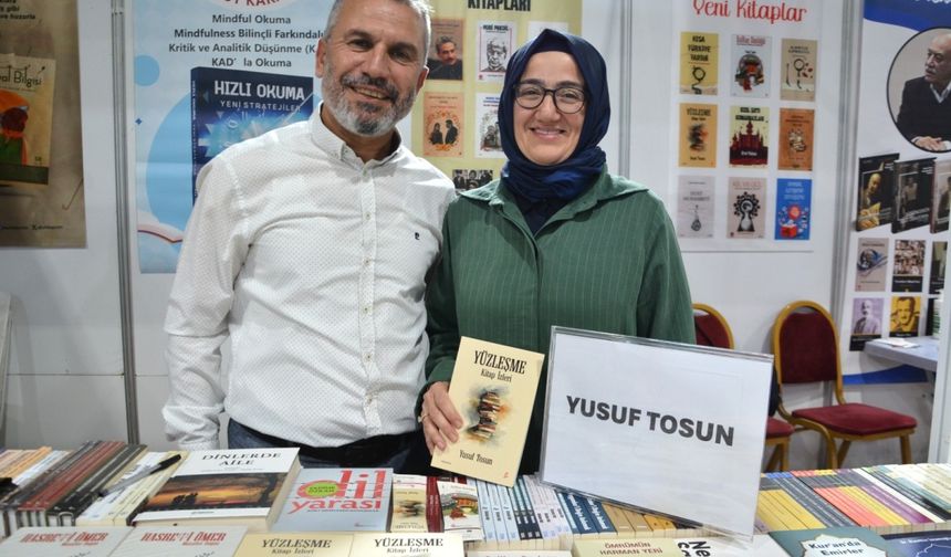 Adıyamanlı Yazar Yusuf Tosun, Malatya Kitap Fuarı'nda Okurlarıyla Buluştu