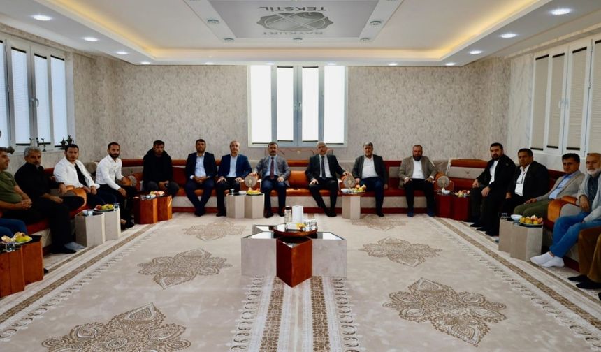 Başkan Hallaç, OSB Sanayi Sitesi esnafıyla bir araya geldi