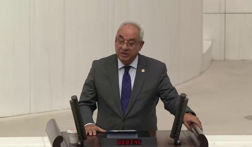 DSP Genel Başkanı Önder Aksakal'dan TBMM'de Kıbrıs ve Türkiye Siyaseti Vurgusu
