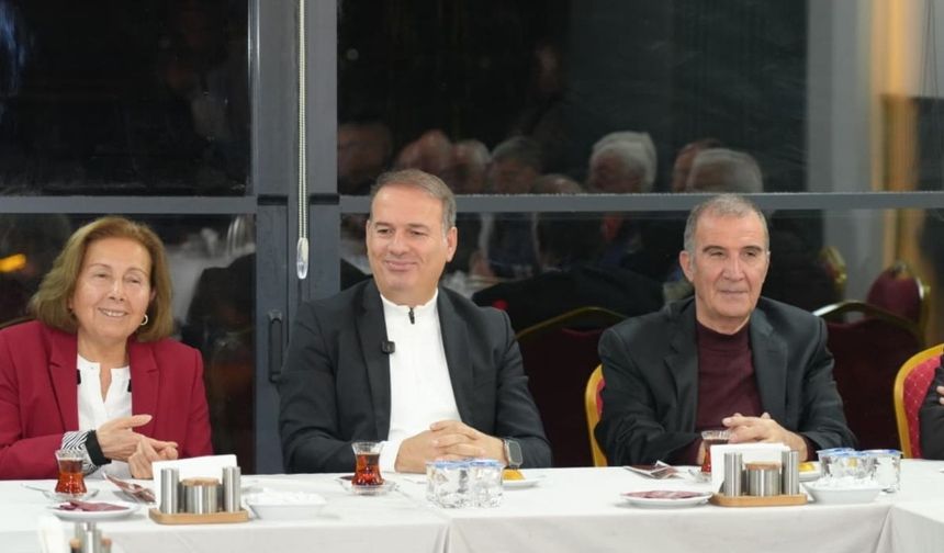 İl Milli Eğitim Müdürü Tosun, emekli öğretmenlerle bir araya geldi