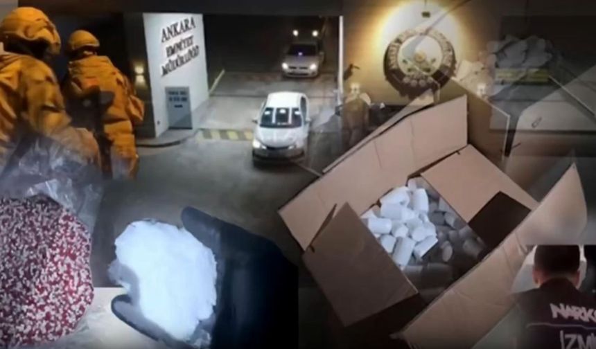 İzmir, Ankara ve İstanbul'da eş zamanlı operasyon: 1,9 milyon uyuşturucu hap ele geçirildi - Videolu Haber
