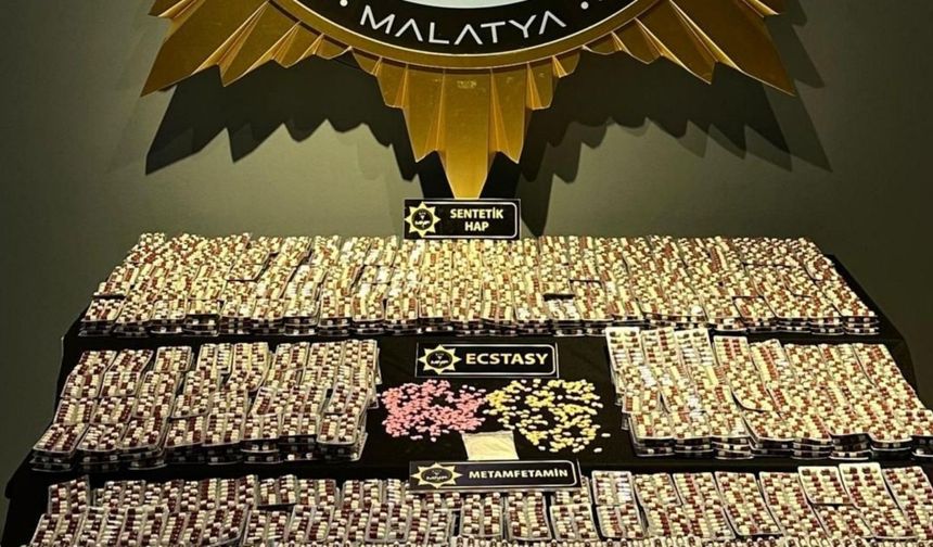 Malatya'da uyuşturucu operasyonunda 6 şüpheli gözaltına alındı