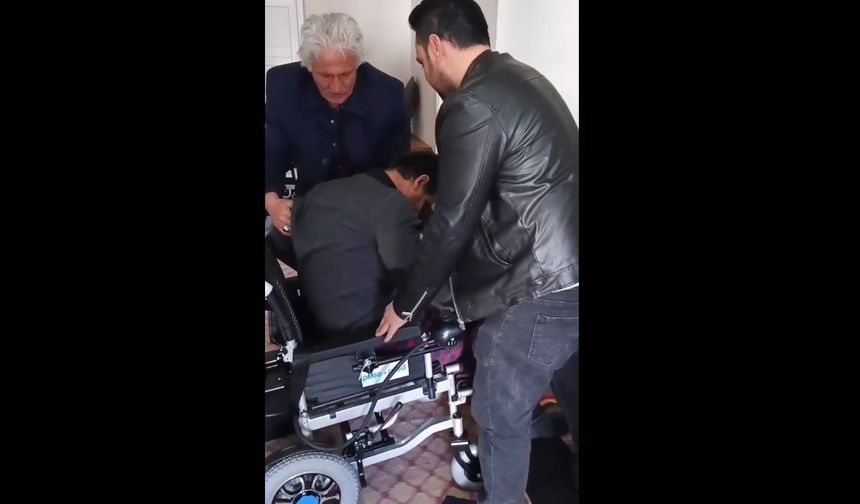 Sincik Engelli Bireylerin Akülü Sandalye İhtiyacı Karşılandı